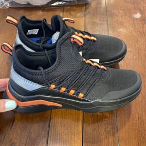 Reebok Royal Astrostorm Memory Foam Black & Orange Sneakers Women's size 7